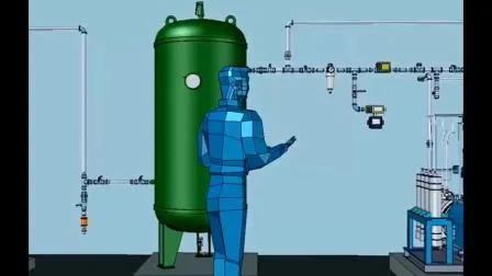 China Manufacture Medical/ Cabin Hospital Psa Oxygen Oxigen O2 Gas Plant Herstellungspreis für die Flaschenfüllung